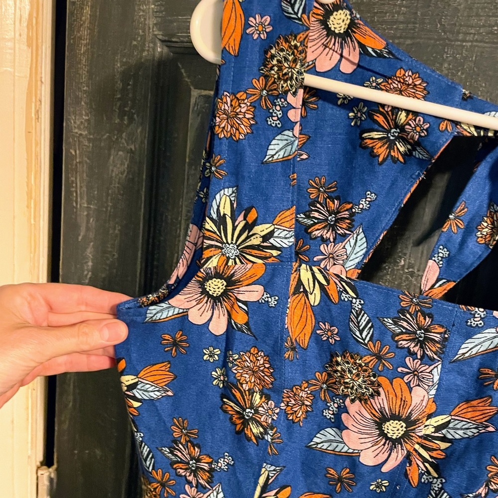 Modcloth Bursting With Optimism Fit and Flare Dress Size 8 - Picture 6 of 11